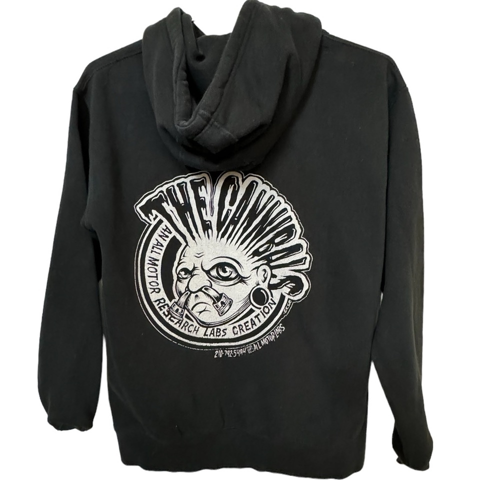 The Cannibals Street Racing Is Bad Black Men’s S Hoodie All Motor Labs MINTY